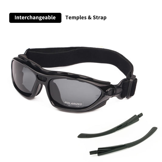 Motorcycle Goggles 2-Pack - Polarized Day Night