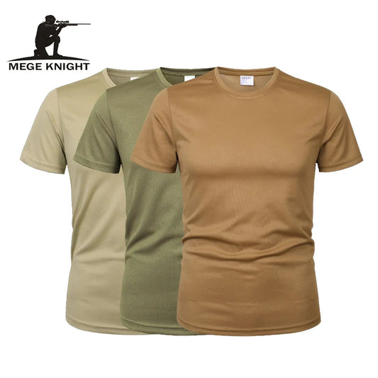 MEGE Tactical T-Shirt Set - Camo Quick-Dry 4XL