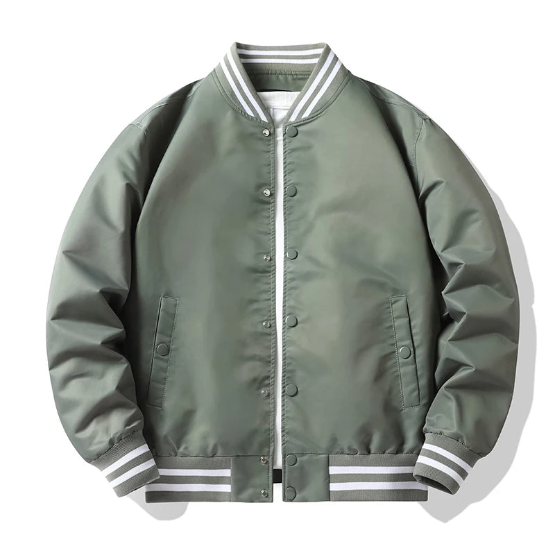 Korean Varsity Jacket - Windproof Waterproof Bomber