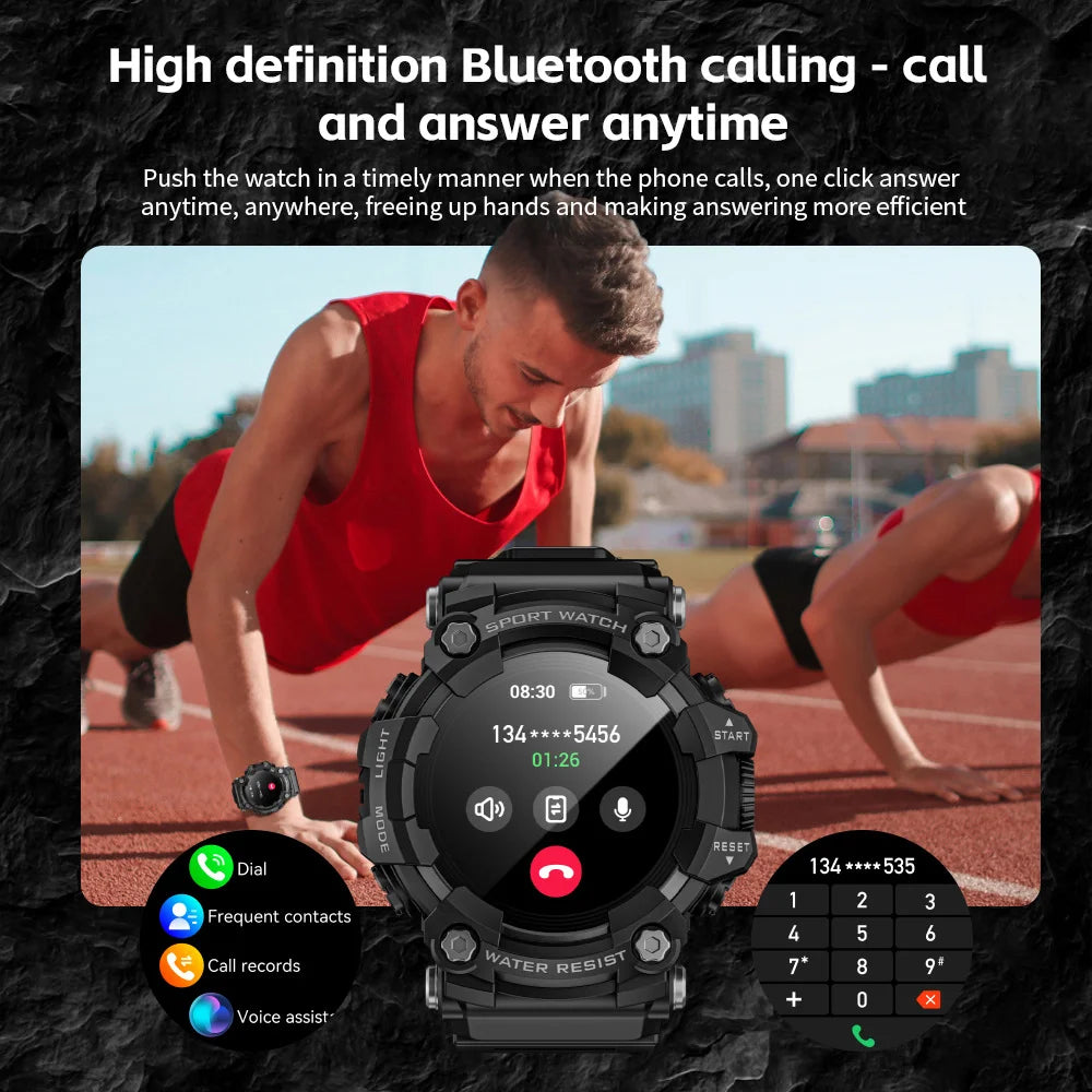 Outdoor Sports Smartwatch - Compass Fitness Tracker