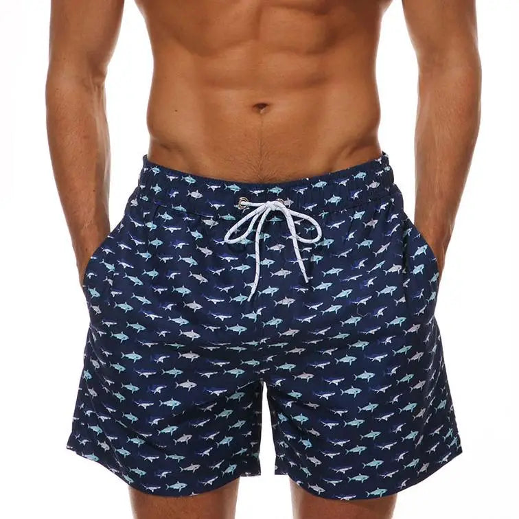 DATIFER 2026 Surf Shorts - Quick-Dry Mesh Liner