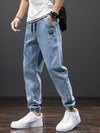 Cargo Denim Joggers - Baggy Harem Streetwear