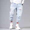 2025 Hip Hop Cargo Jeans - Elastic Harun Joggers