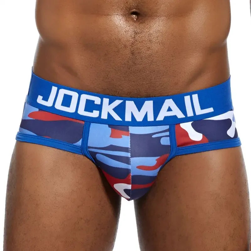 JOCKMAIL Camo U-Convex Briefs - Anatomical Support