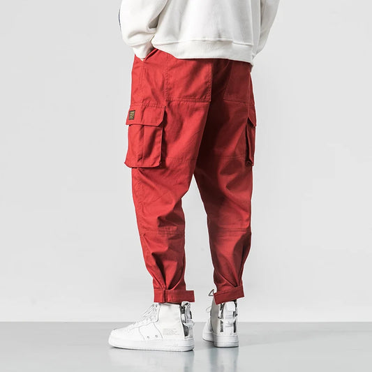 Multi-Pocket Cargo Pants - Street Punk Joggers