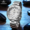 ADDIESDIVE NH35A Automatic Mechanical Watch - Premium 316L Stainless Steel Silver Business Watch
