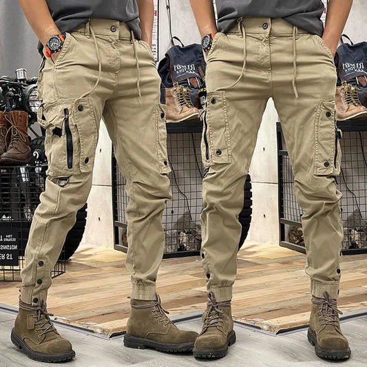 Military Tactical Cargo Pants - Multi-Pocket Joggers
