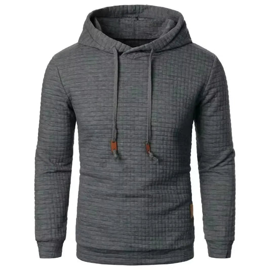 Warm Solid Color Hoodie - Oversize Zipper Sweatshirt