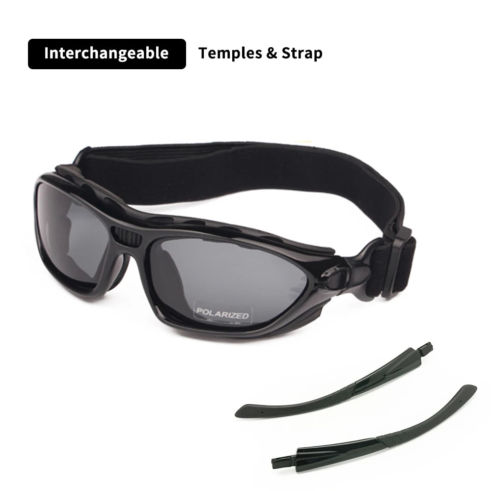 Motorcycle Goggles 2-Pack - Polarized Day Night