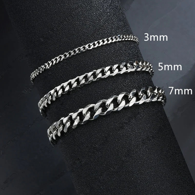 Cuban Chain Bracelet - Stainless Steel