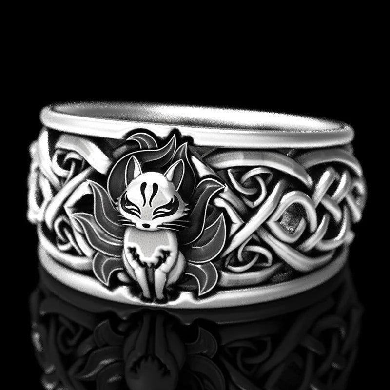 Viking Wolf Ring - Nordic Mythology Totem