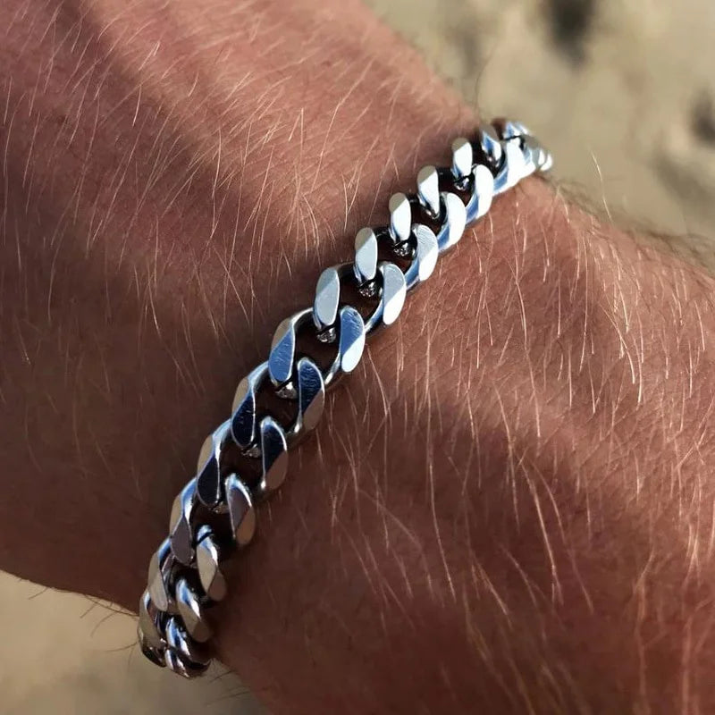 Cuban Chain Bracelet - Stainless Steel