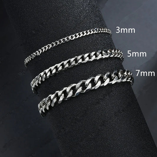 Cuban Chain Bracelet - Stainless Steel