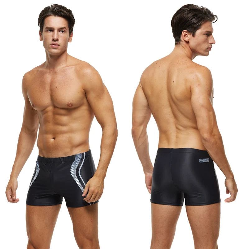 Fashion Swim Trunks - Padded Beach Boxer Shorts