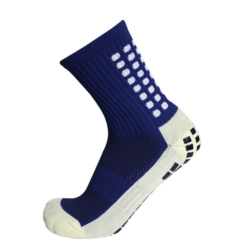 Anti-Slip Soccer Socks - Football Grip Technology