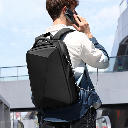 Anti-Theft Laptop Backpack - Waterproof USB Charging Business Travel Bag
