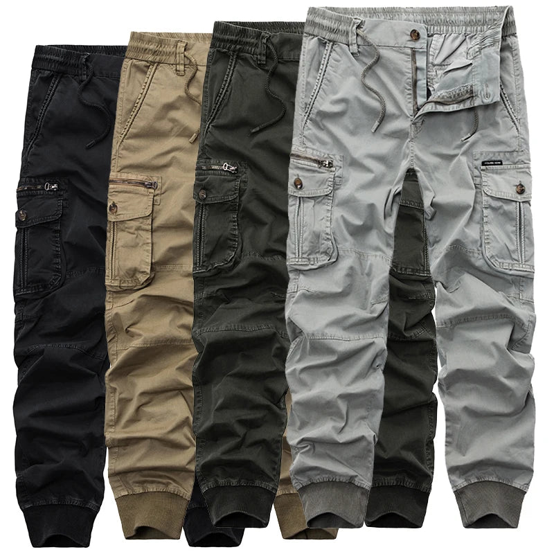 Tactical Camouflage Cargo Pants - Military Joggers