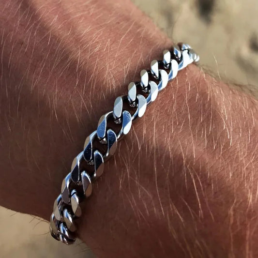 Cuban Chain Bracelet - Stainless Steel