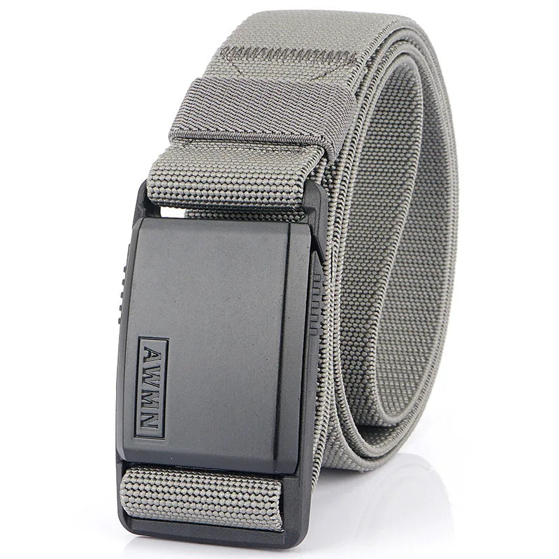 Men's Tactical Nylon Belt - Magnetic Buckle Military Combat Belt