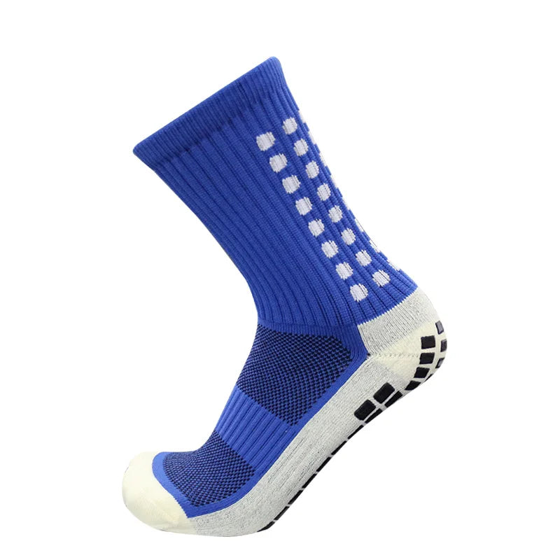 Anti-Slip Soccer Socks - Football Grip Technology
