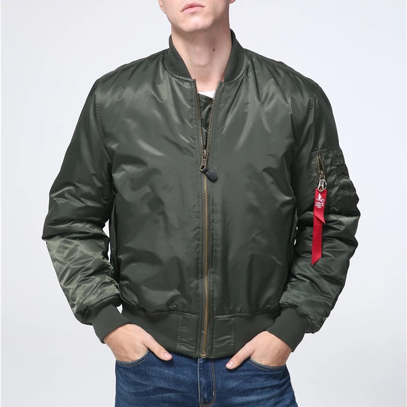 MA-1 Flight Bomber Jacket - Waterproof Pilot Coat