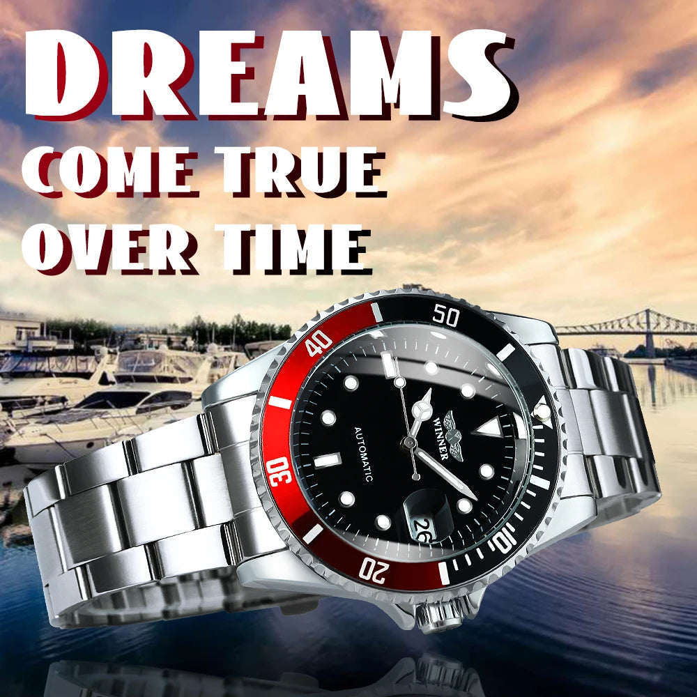 Automatic Mechanical Watch - Classic Business Sport