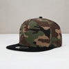HATLANDER Camo Snapback - Blank Flat Baseball Cap