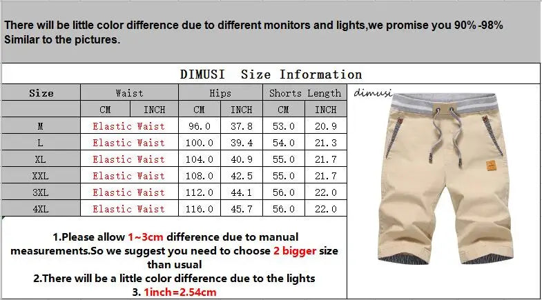 Summer Cargo Shorts - Breathable Beach Shorts