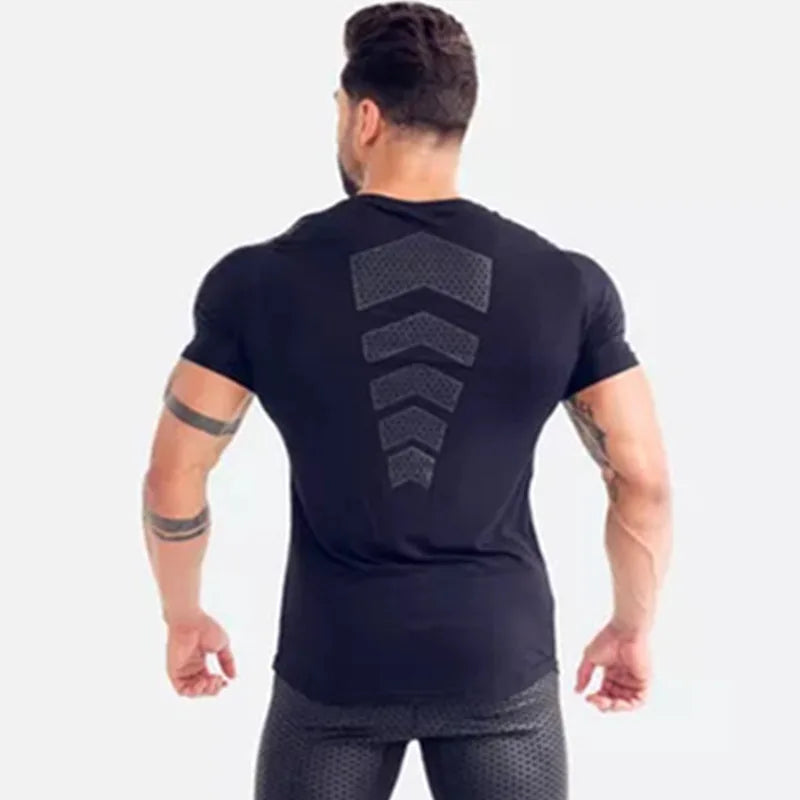 Men's Compression Quick-Dry T-Shirt - Athletic Workout Top