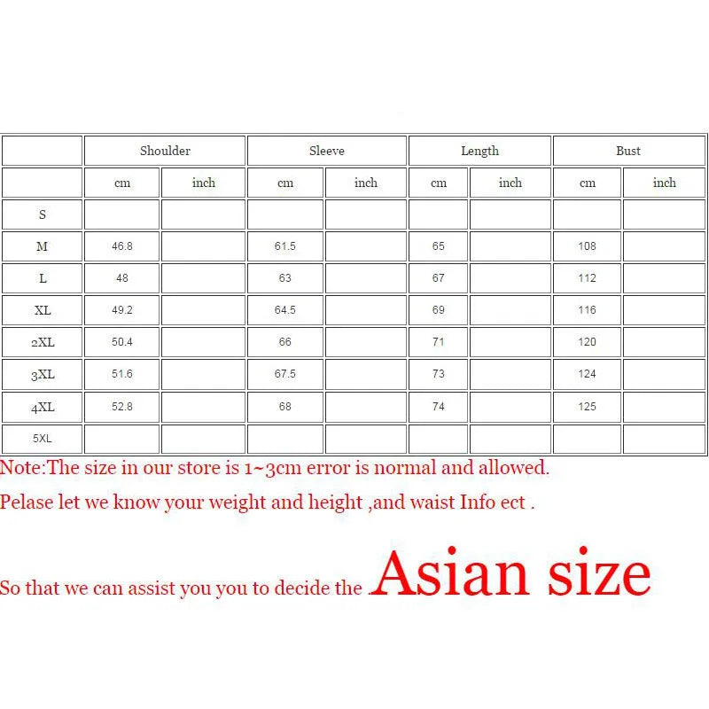 Denim Winter Jacket - Thick Warm Cowboy M-6XL