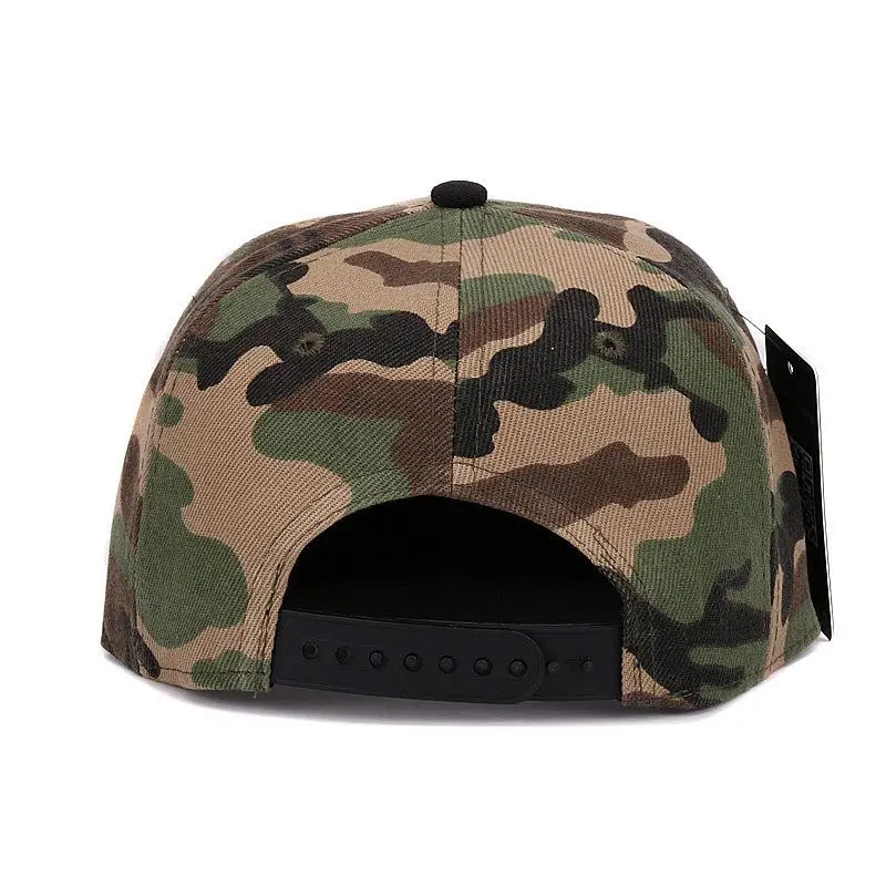 HATLANDER Camo Snapback - Blank Flat Baseball Cap