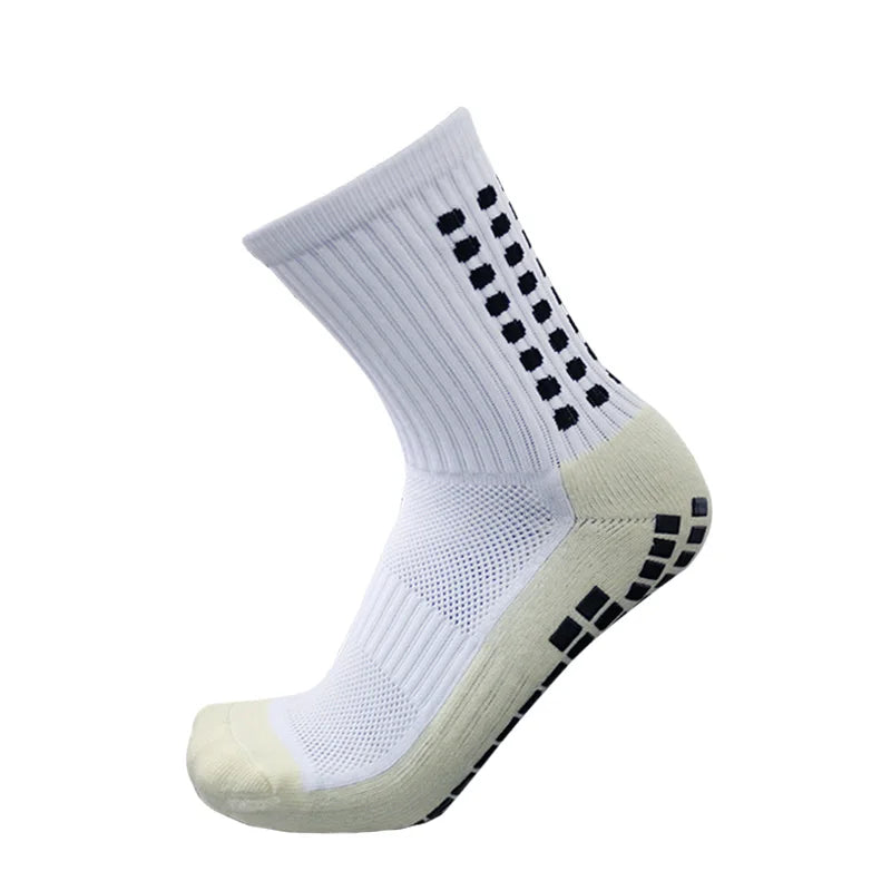 Anti-Slip Soccer Socks - Football Grip Technology