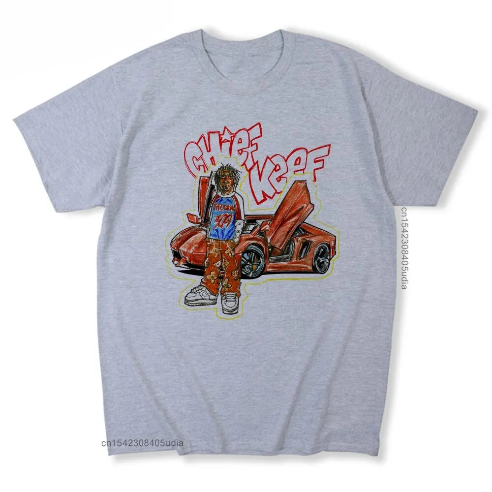 Chief Keef Hip Hop Tee - Oversized Harajuku Shirt