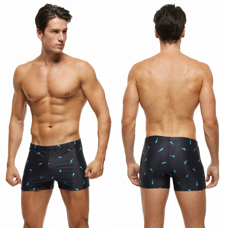 Fashion Swim Trunks - Padded Beach Boxer Shorts