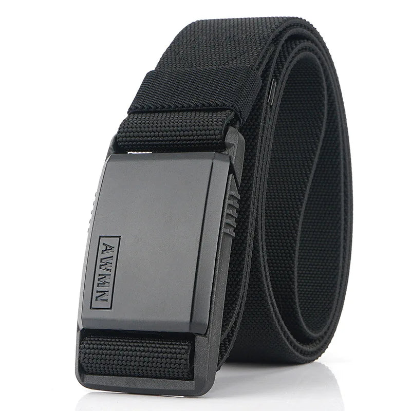 Men's Tactical Nylon Belt - Magnetic Buckle Military Combat Belt