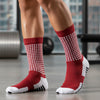 Anti-Slip Soccer Socks - Football Grip Technology