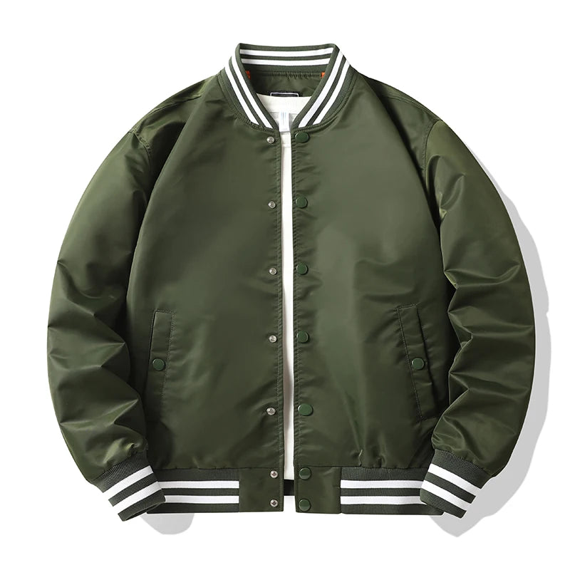 Korean Varsity Jacket - Windproof Waterproof Bomber