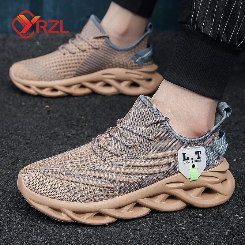 Breathable Running Shoes - Shock Absorption Sneakers