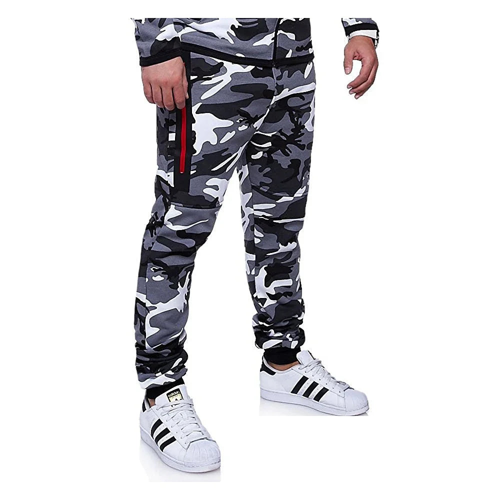 Camouflage Cargo Joggers - Loose Fit Harem