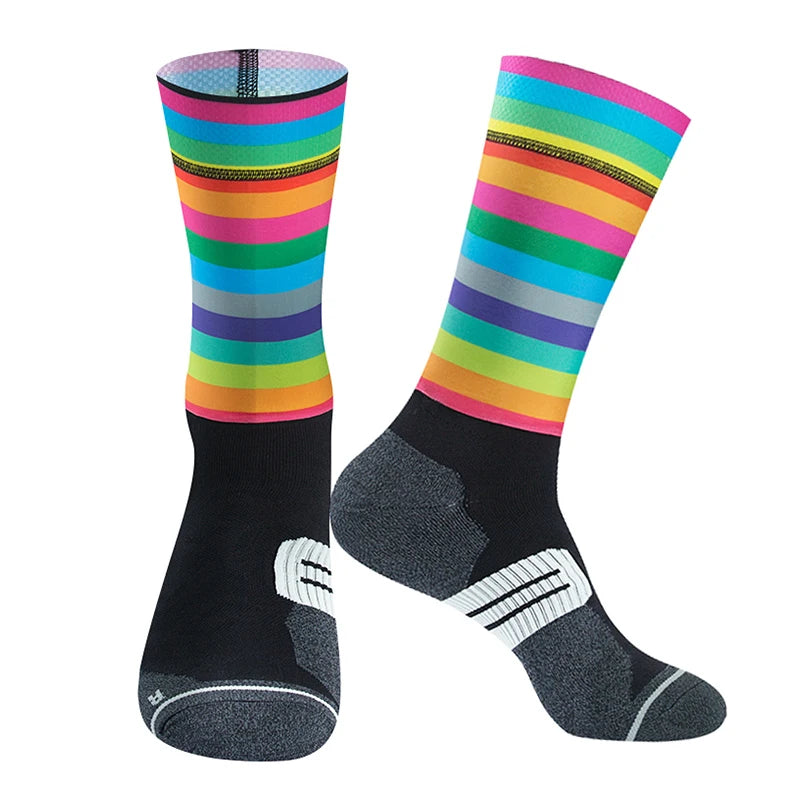 Compression Cycling Socks - Anti-Slip Racing
