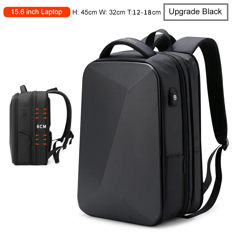 Anti-Theft Laptop Backpack - Waterproof USB Charging Business Travel Bag