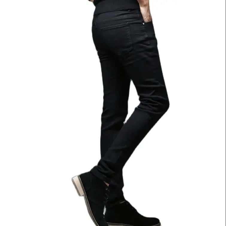 Designer Stretch Skinny Jeans - Super Elastic Denim