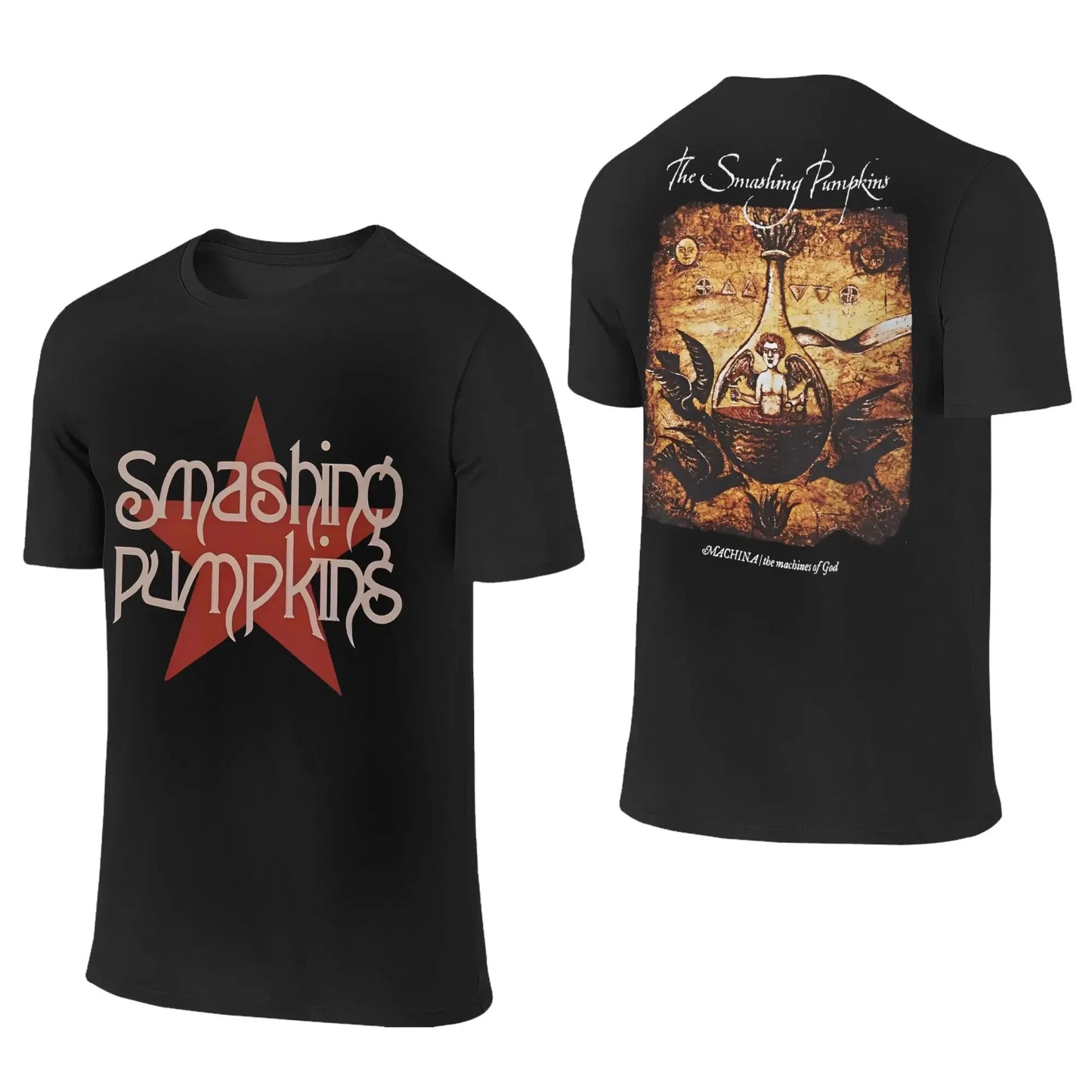 Smashing Pumpkins Band Tee - Oversized Y2K Rock Merch