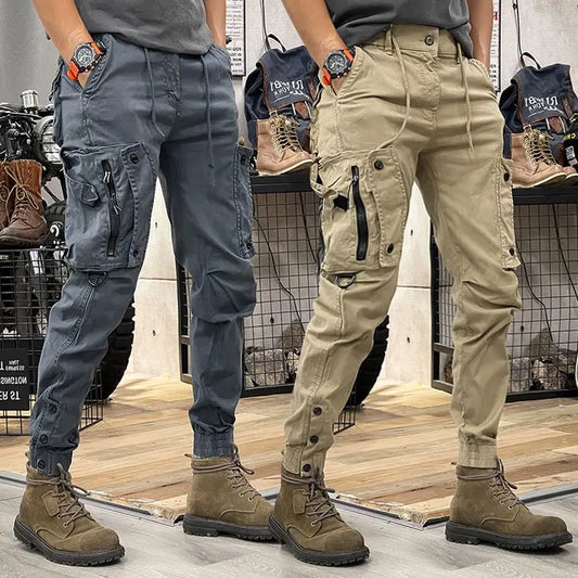 Military Tactical Cargo Pants - Multi-Pocket Joggers