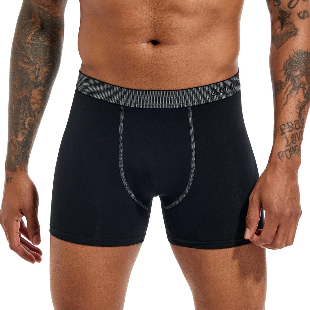 Premium Cotton Boxer Shorts - Classic Comfort