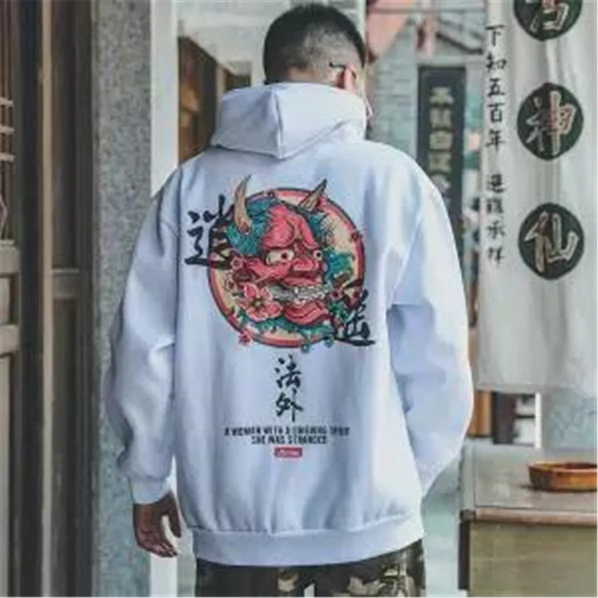 Harajuku Devil Hoodie - Japanese Hip Hop Streetwear