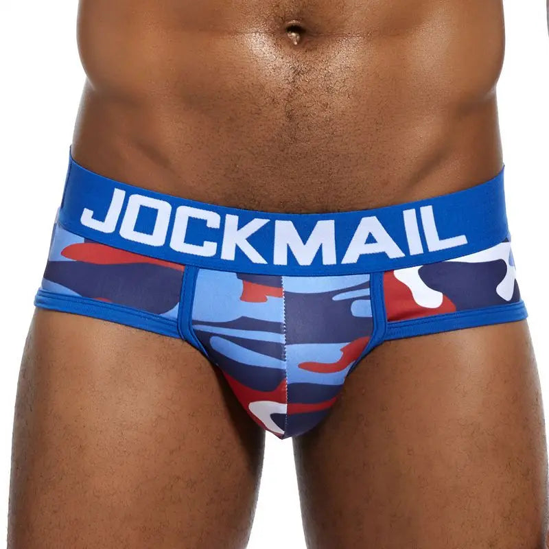 JOCKMAIL Camo U-Convex Briefs - Anatomical Support