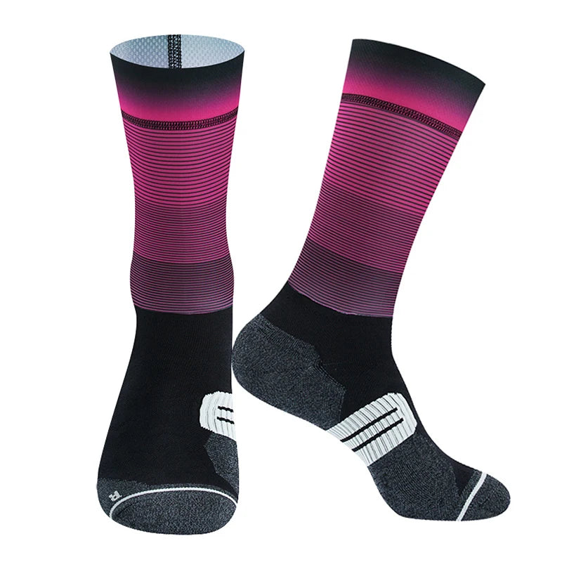 Compression Cycling Socks - Anti-Slip Racing