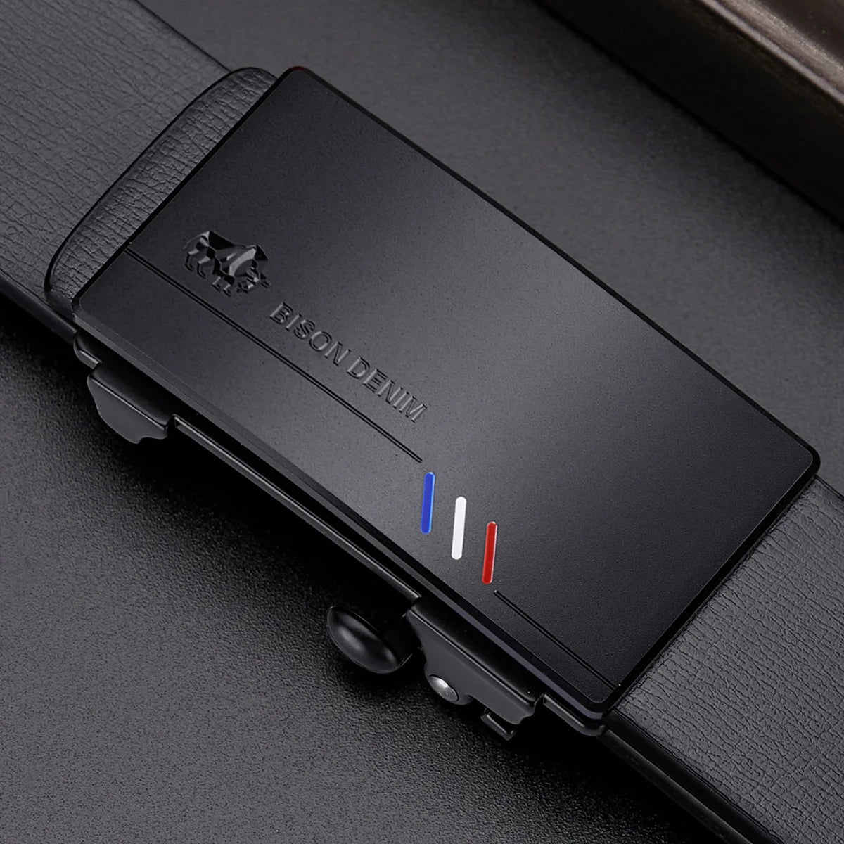 Men's Genuine Leather Belt - Automatic Buckle Dress & Casual Belt