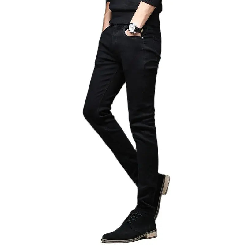 Designer Stretch Skinny Jeans - Super Elastic Denim